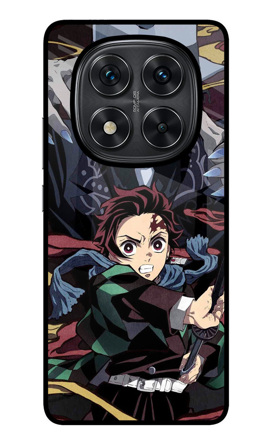 Demon Slayer Redmi Note 14 Pro 5G Back Cover, Metal case