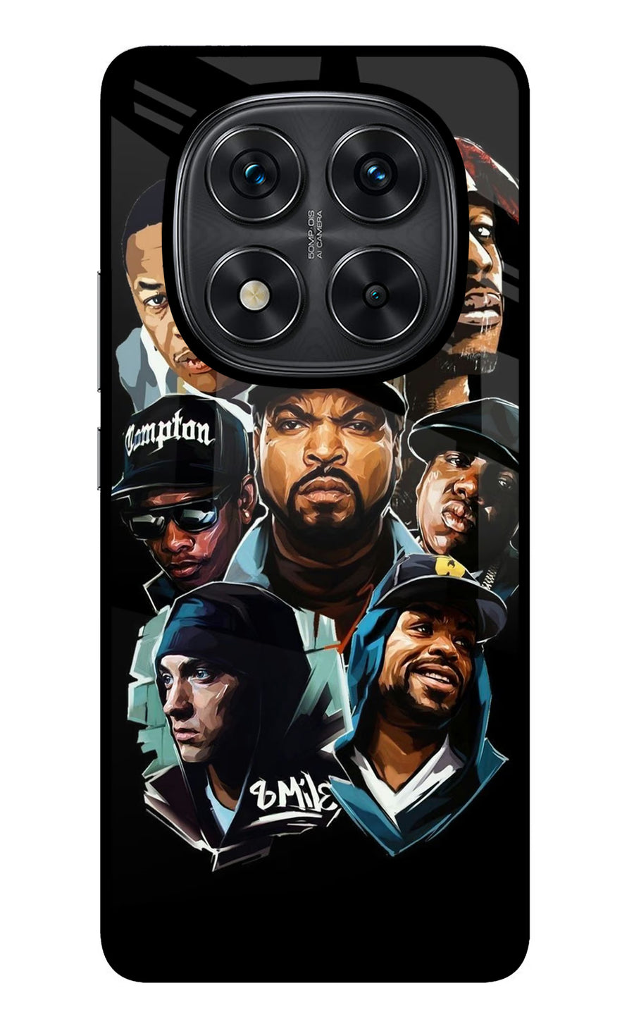 Rappers Redmi Note 14 Pro 5G Back Cover, Metal case