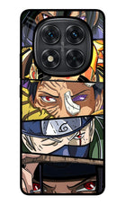 Naruto Character Redmi Note 14 Pro 5G Metal Case Back Cover by Casekaro