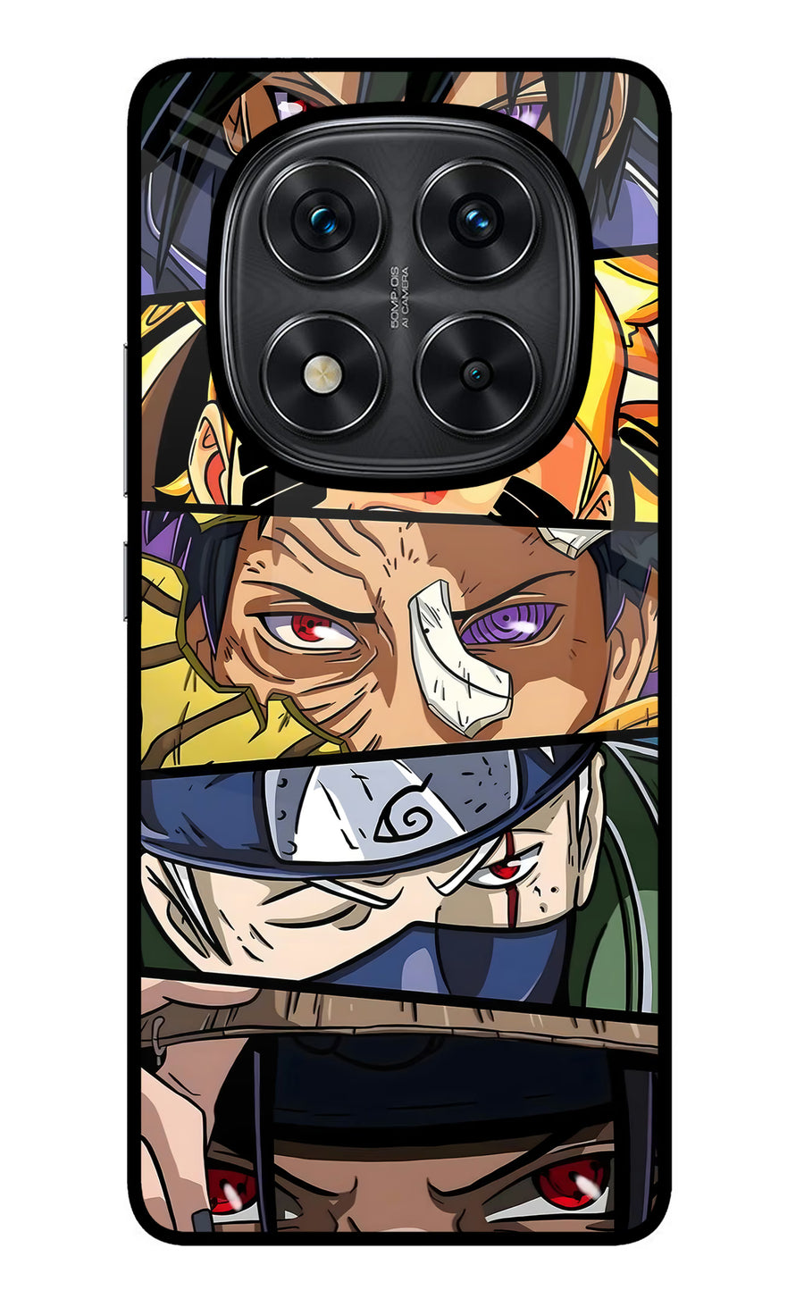 Naruto Character Redmi Note 14 Pro 5G Back Cover, Metal case