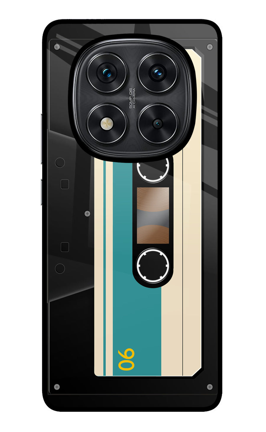 Cassette Redmi Note 14 Pro 5G Back Cover, Metal case