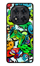 Game Doodle Redmi Note 14 Pro 5G Metal Case Back Cover by Casekaro