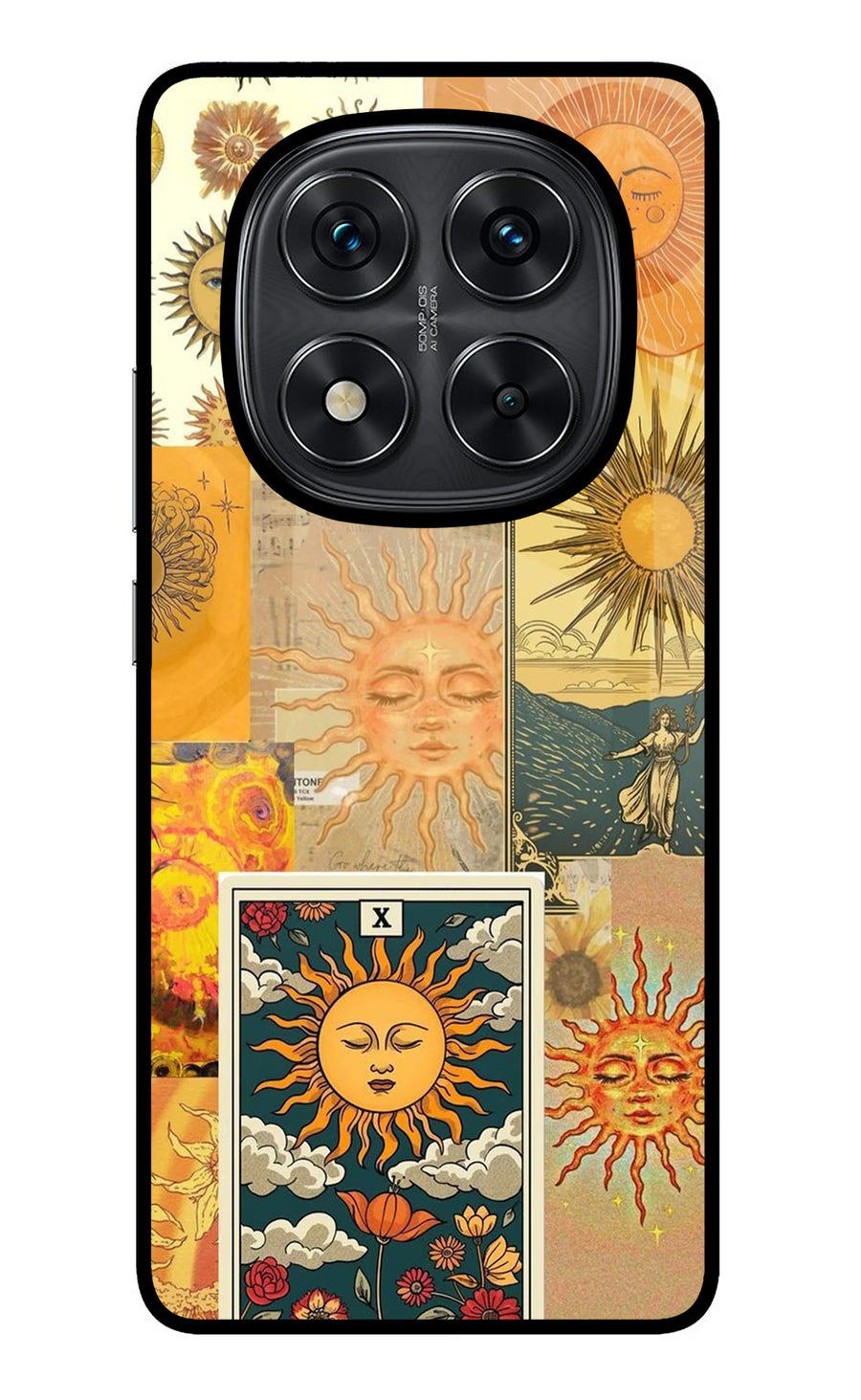 Sun Redmi Note 14 Pro 5G Back Cover, Metal case