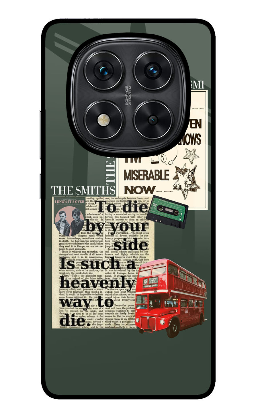 The Smiths Redmi Note 14 Pro 5G Back Cover, Metal case