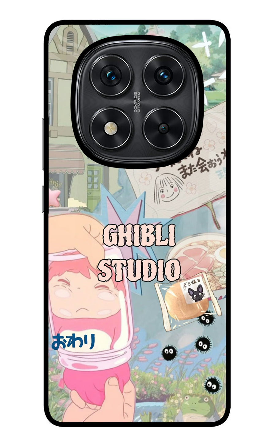 Studio Ghibli Redmi Note 14 Pro 5G Back Cover, Metal case