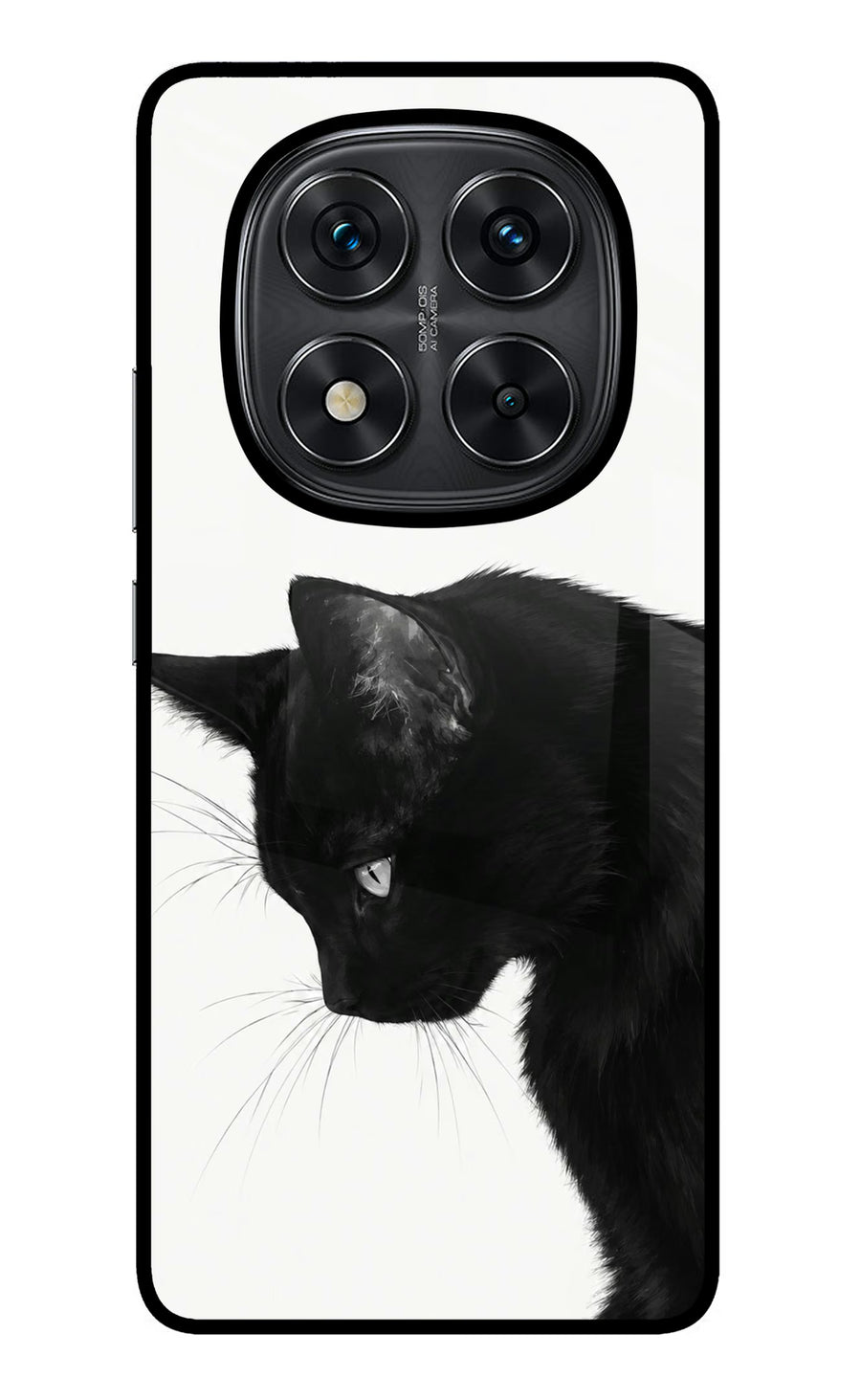 Shadow Gaze Redmi Note 14 Pro 5G Back Cover, Metal case