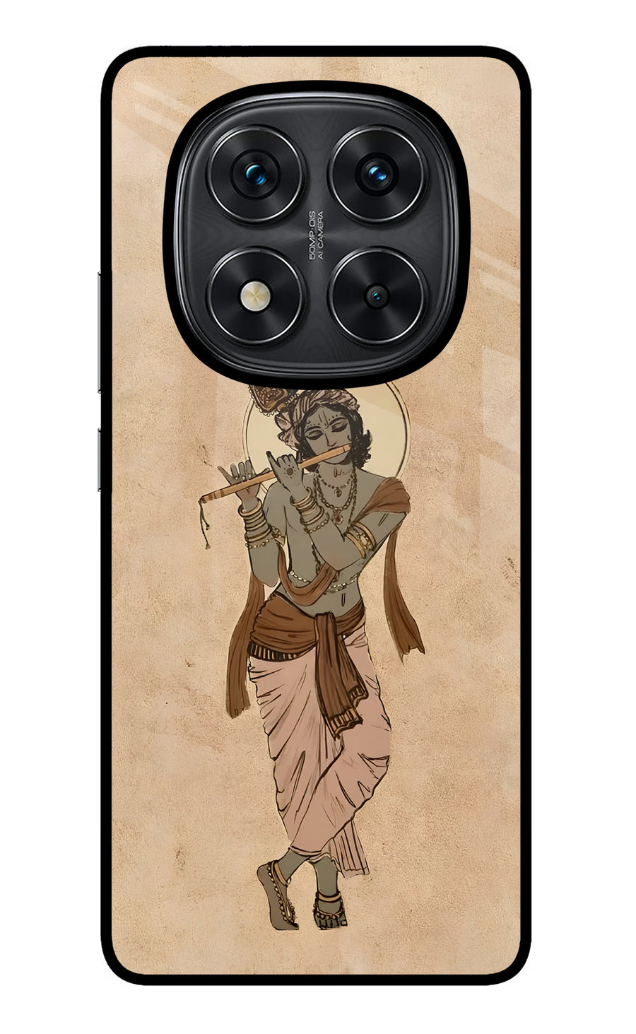Krishna Redmi Note 14 Pro 5G Back Cover, Metal case