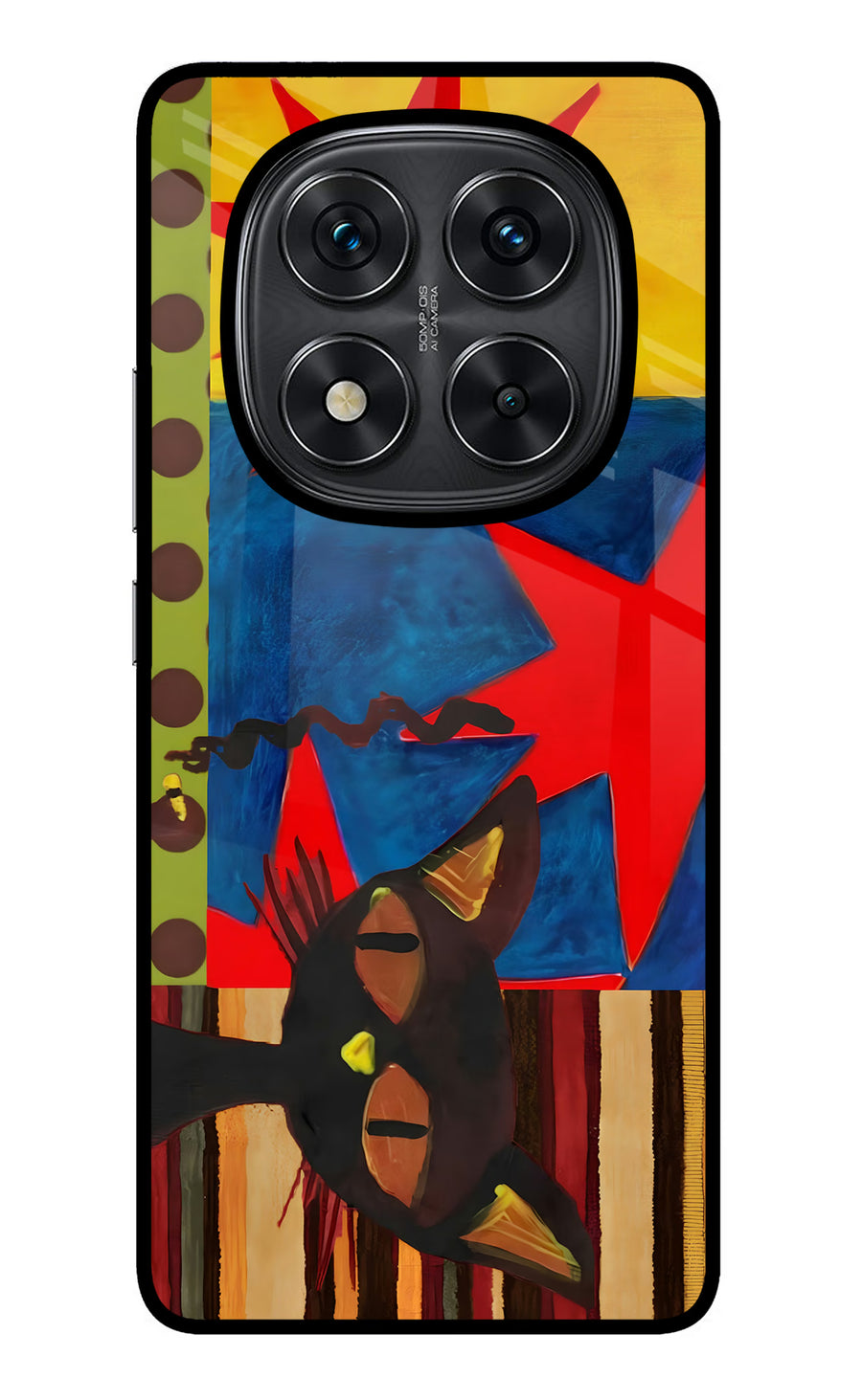 Pop Cat Redmi Note 14 Pro 5G Back Cover, Metal case