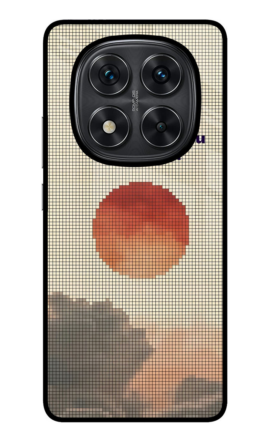 Pixel Sun Redmi Note 14 Pro 5G Back Cover, Metal case