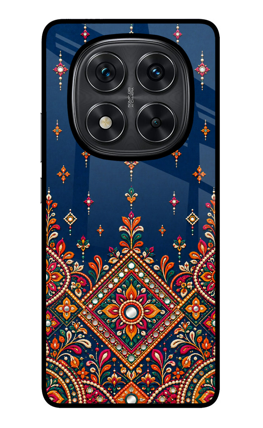Neel Noor Redmi Note 14 Pro 5G Back Cover, Metal case