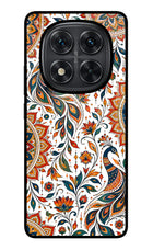 White Mayura Redmi Note 14 Pro 5G Metal Case Back Cover by Casekaro