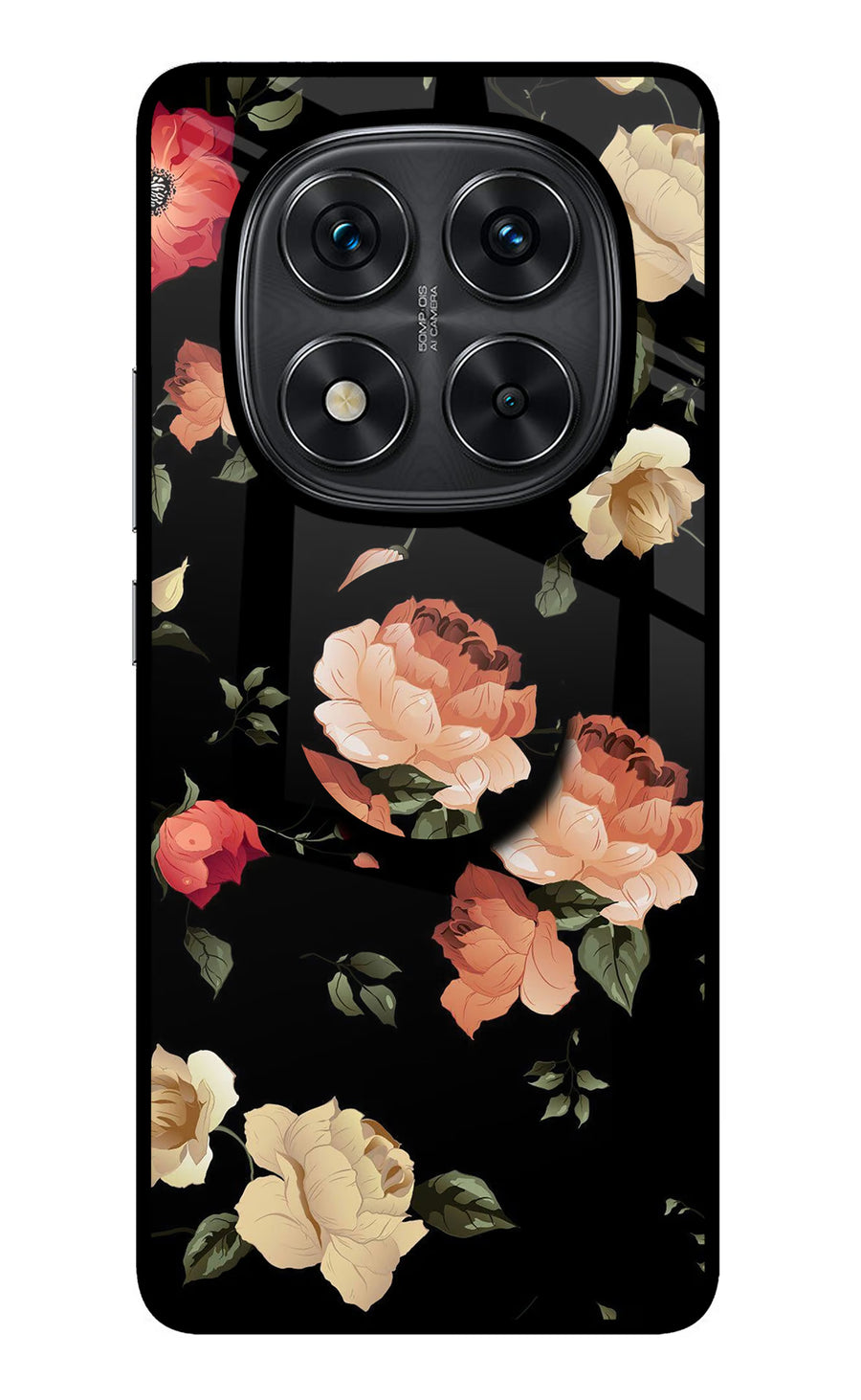 Flowers Redmi Note 14 Pro 5G Pop Case, Metal case
