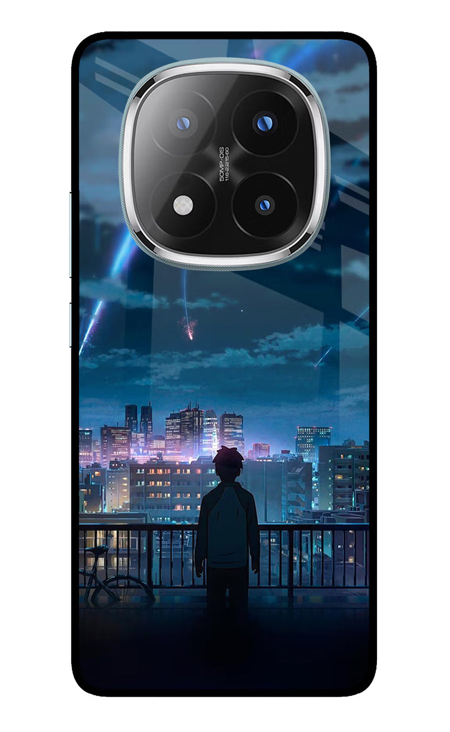 Anime Redmi Note 14 Pro Plus 5G Back Cover, Metal case