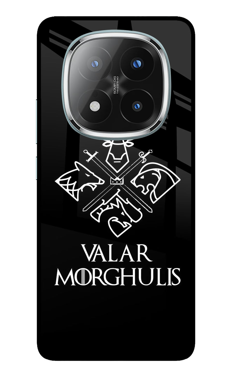 Valar Morghulis | Game Of Thrones Redmi Note 14 Pro Plus 5G Back Cover, Metal case