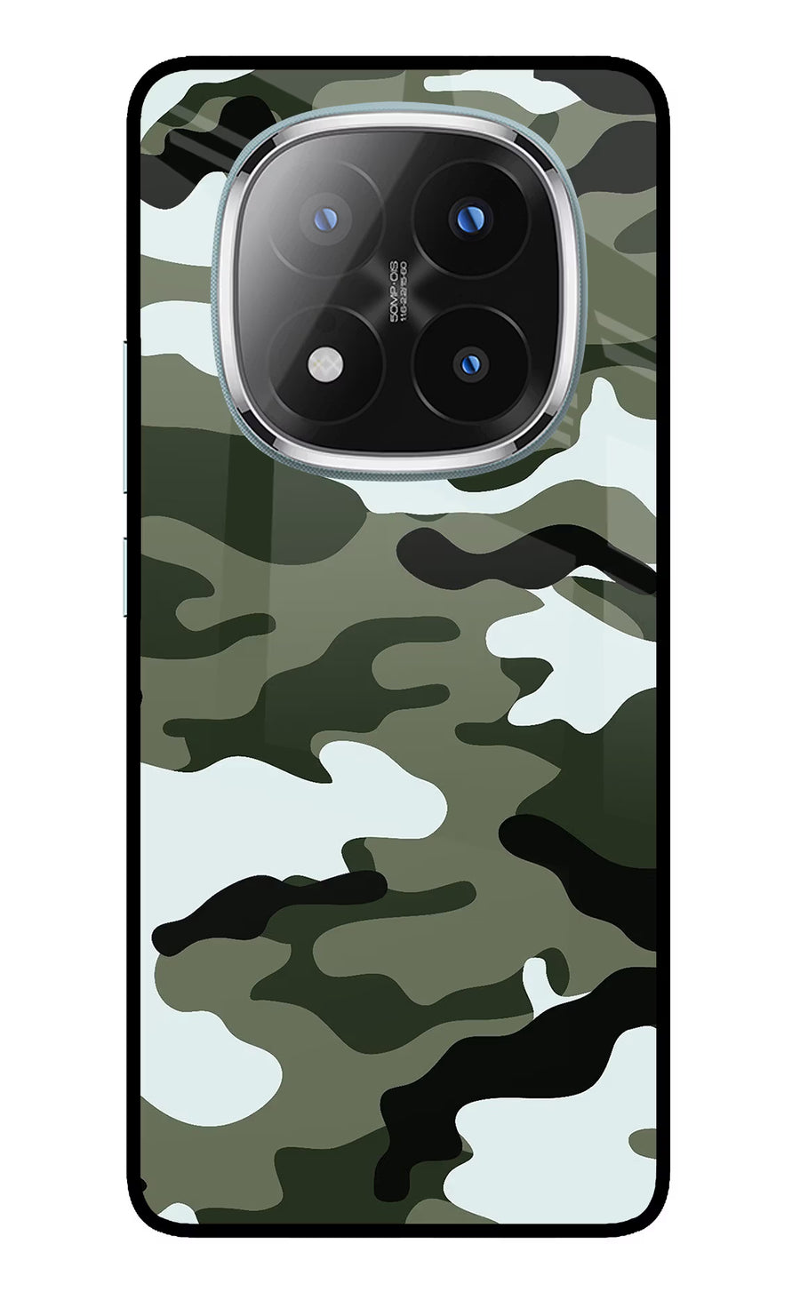 Camouflage Redmi Note 14 Pro Plus 5G Back Cover, Metal case