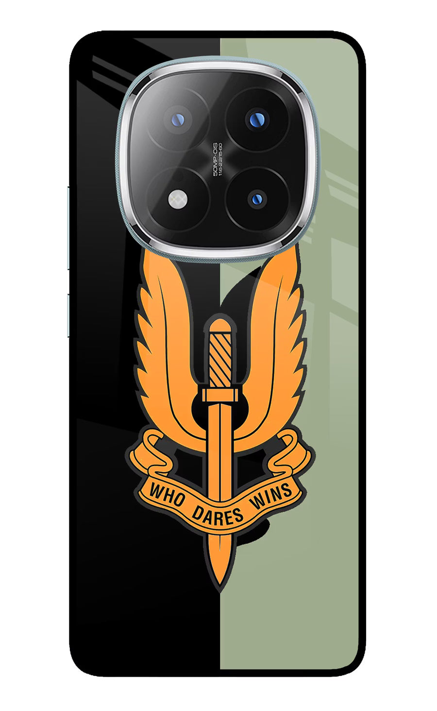 Balidan Logo Redmi Note 14 Pro Plus 5G Back Cover, Metal case
