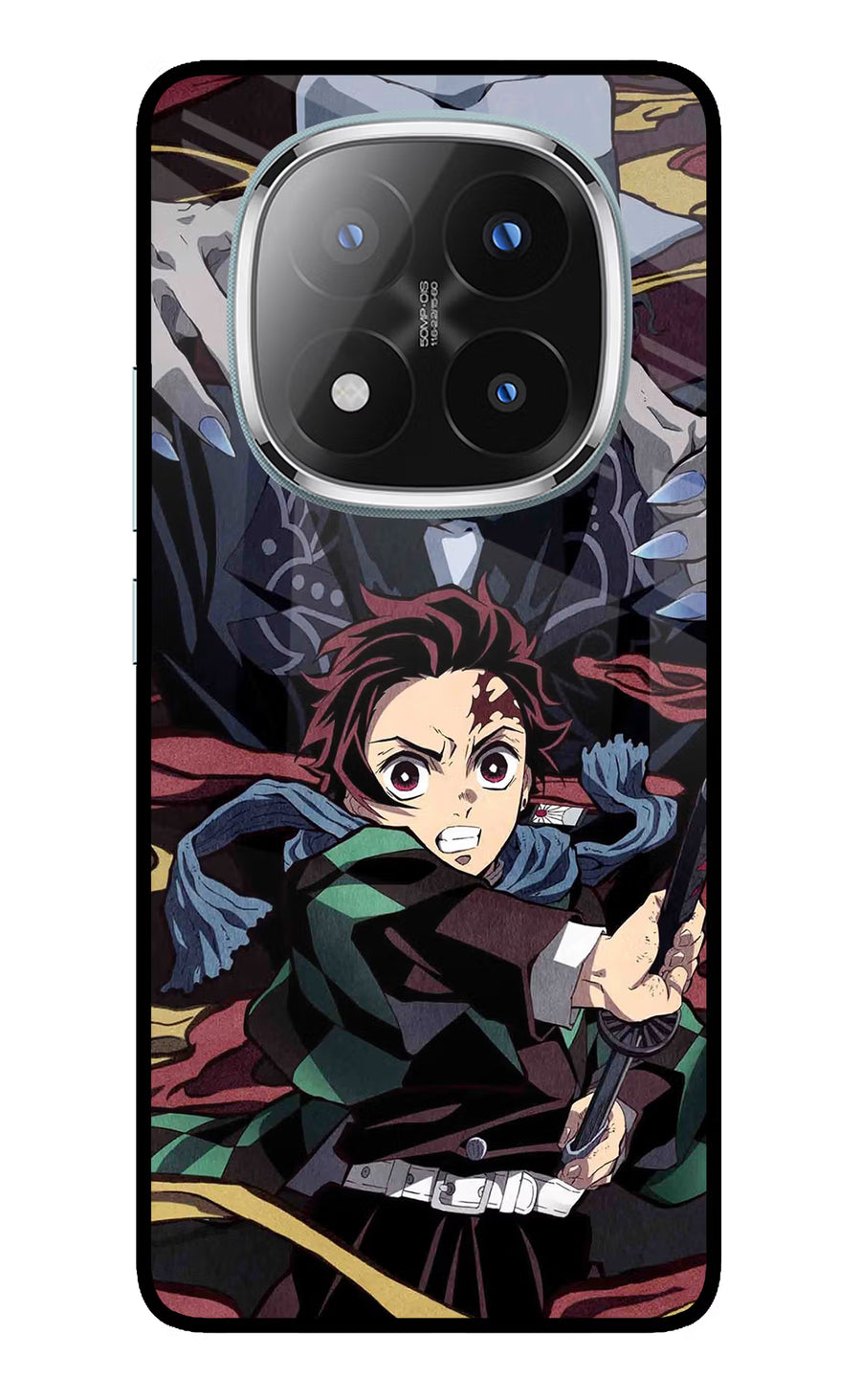 Demon Slayer Redmi Note 14 Pro Plus 5G Back Cover, Metal case