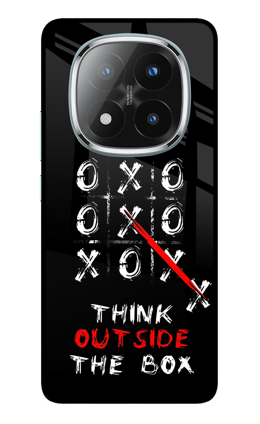 Think out of the BOX Redmi Note 14 Pro Plus 5G Back Cover, Metal case