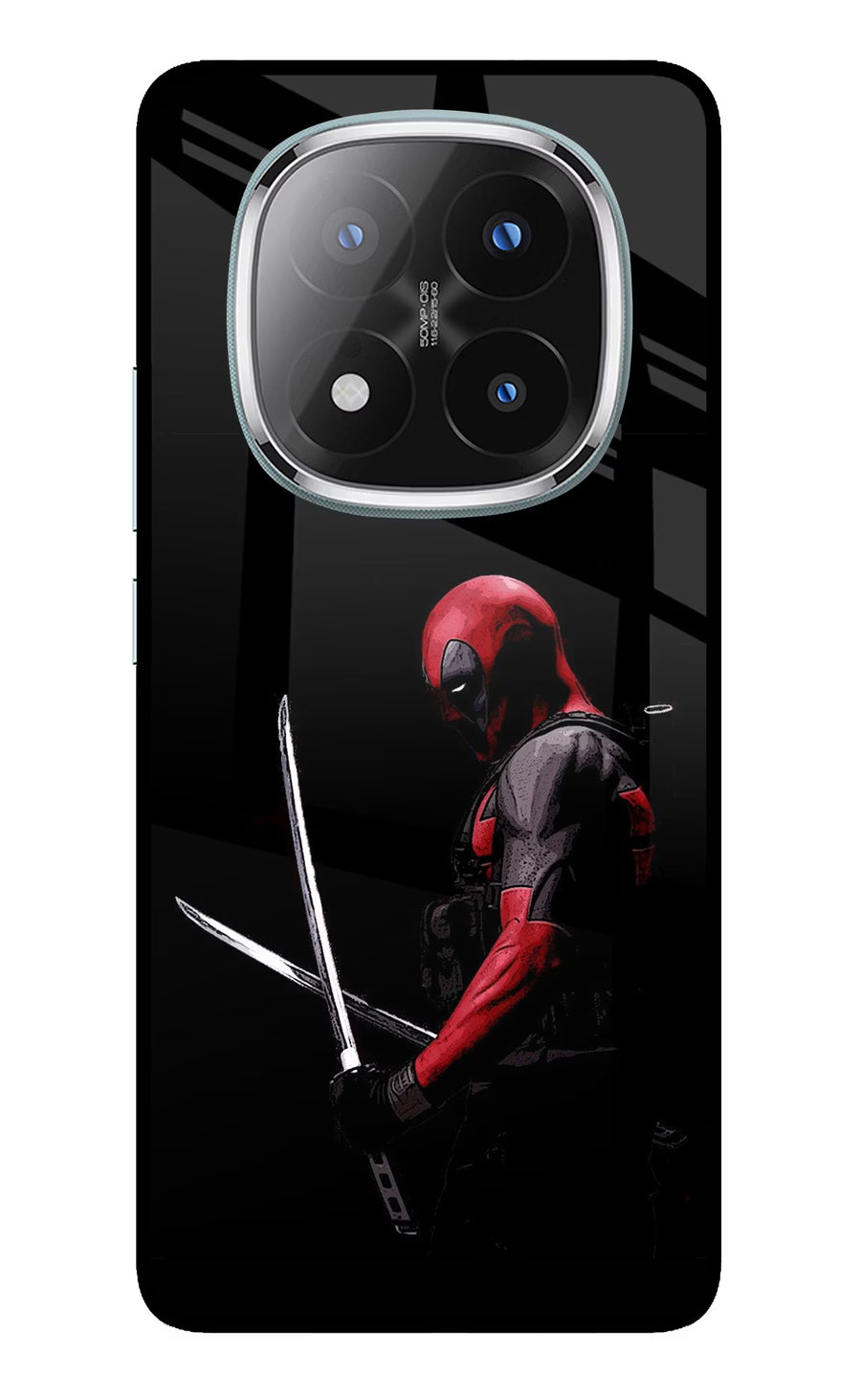 Deadpool Redmi Note 14 Pro Plus 5G Back Cover, Metal case