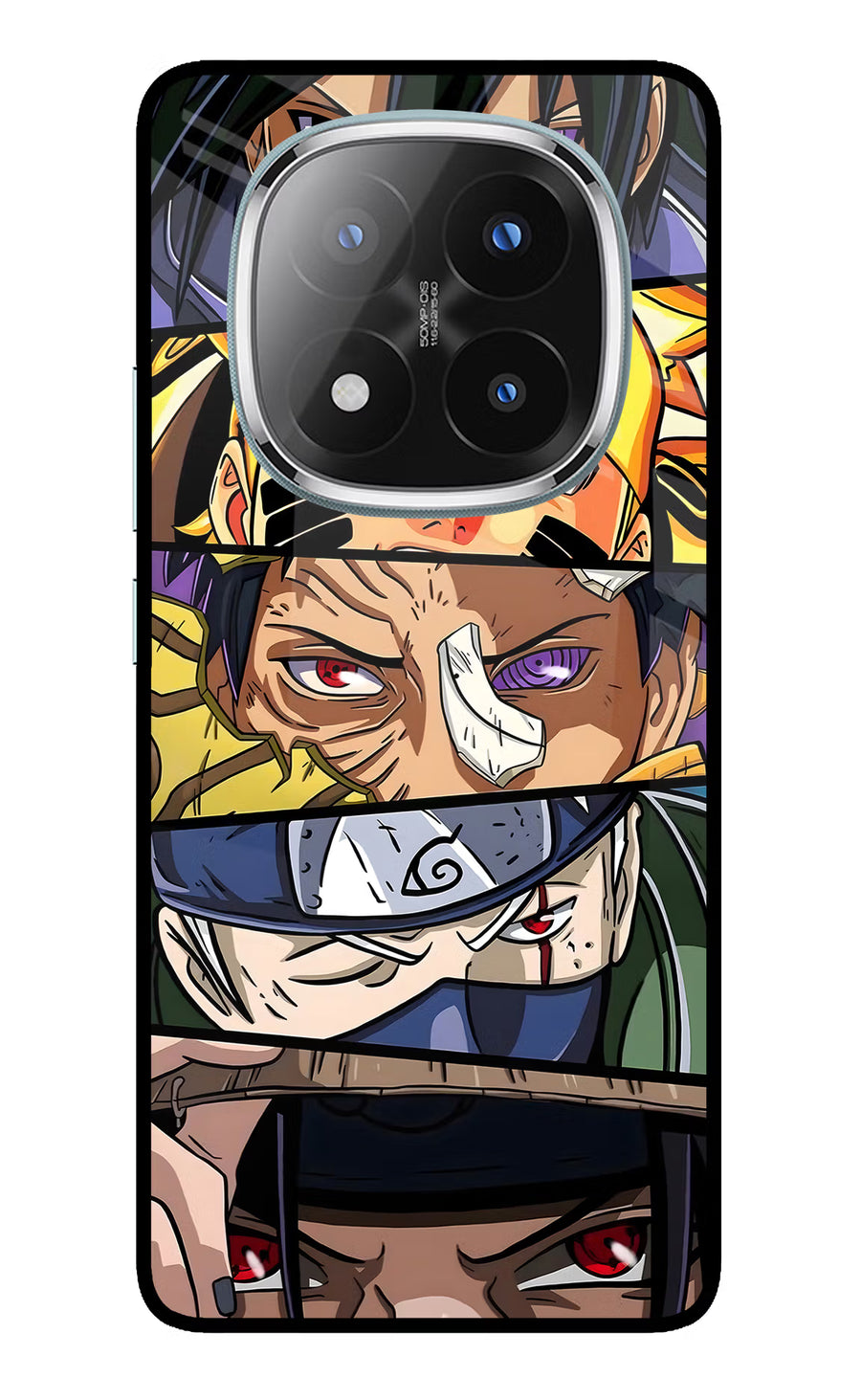Naruto Character Redmi Note 14 Pro Plus 5G Back Cover, Metal case