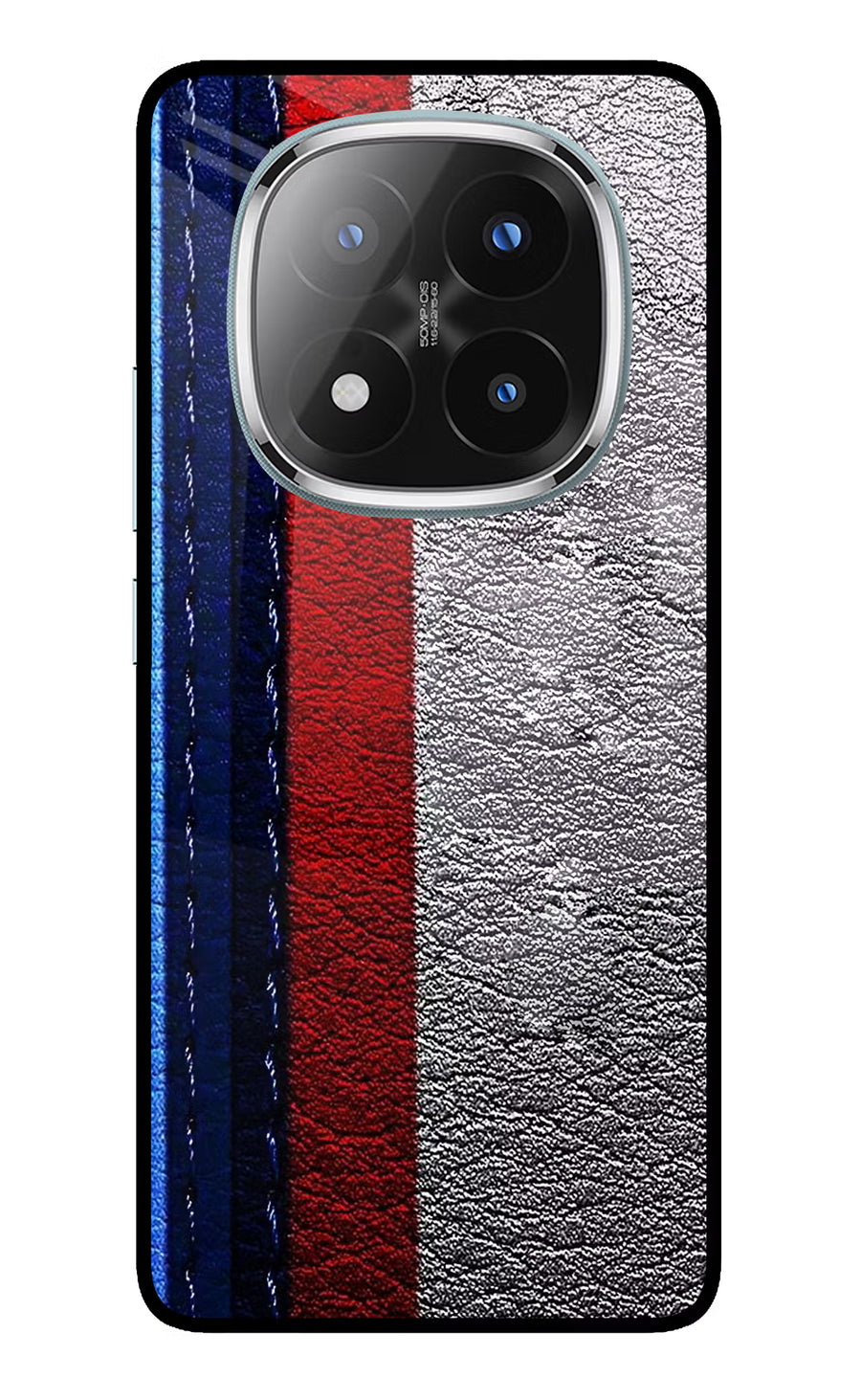 BMW Stripes Redmi Note 14 Pro Plus 5G Back Cover, Metal case