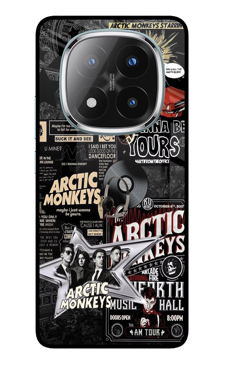 Arctic Monkeys Redmi Note 14 Pro Plus 5G Back Cover, Metal case