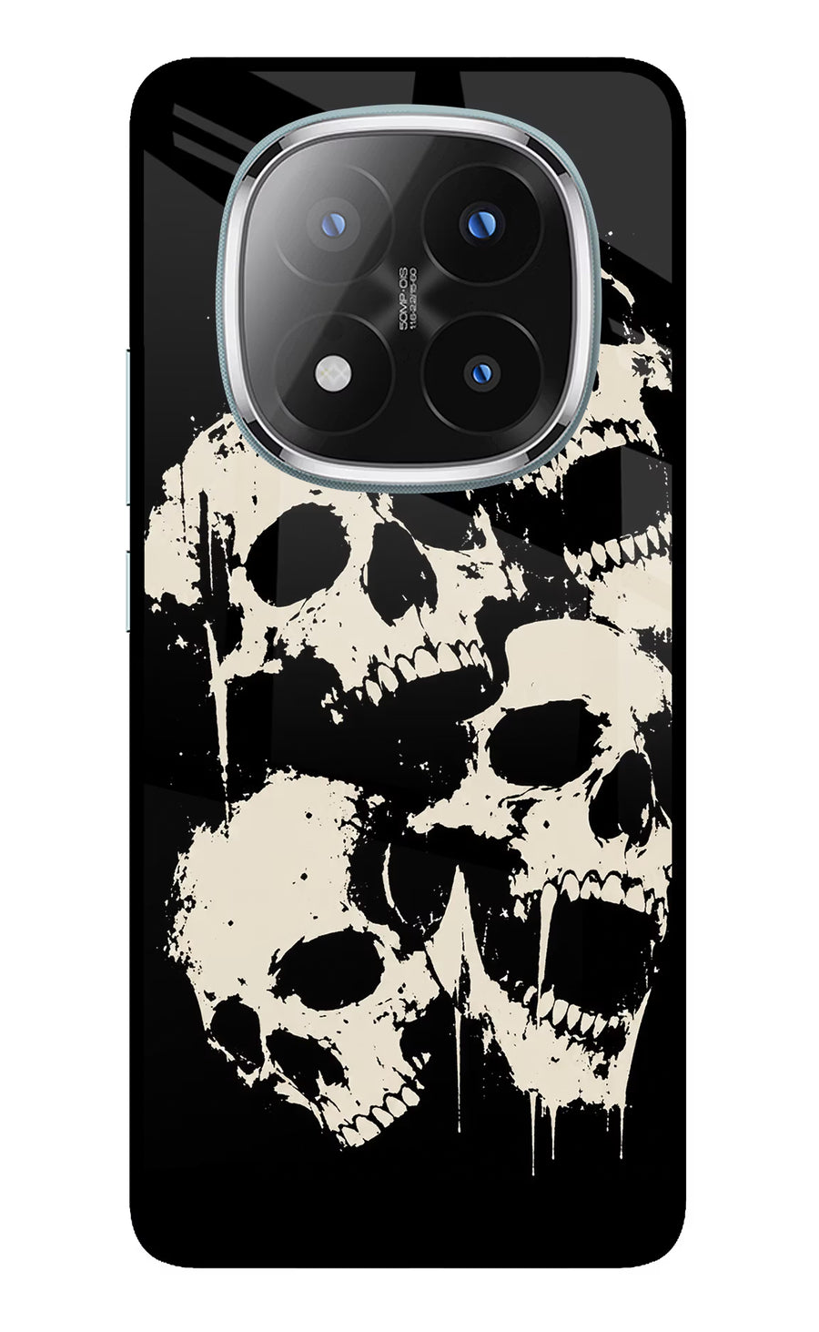 Dead Stack Redmi Note 14 Pro Plus 5G Back Cover, Metal case