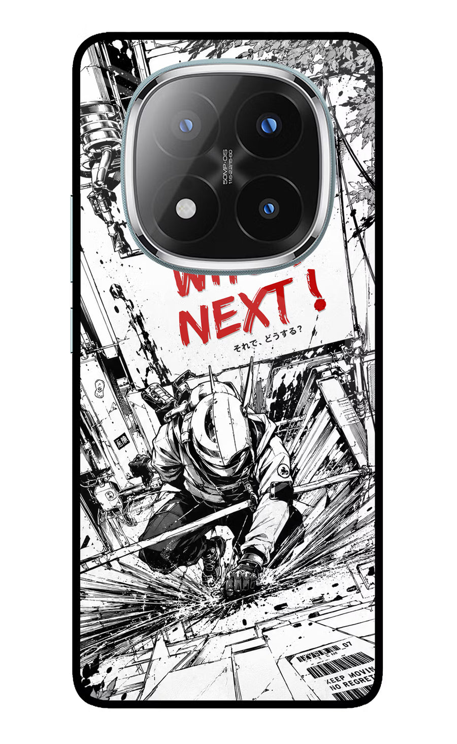 Who's Next Redmi Note 14 Pro Plus 5G Back Cover, Metal case