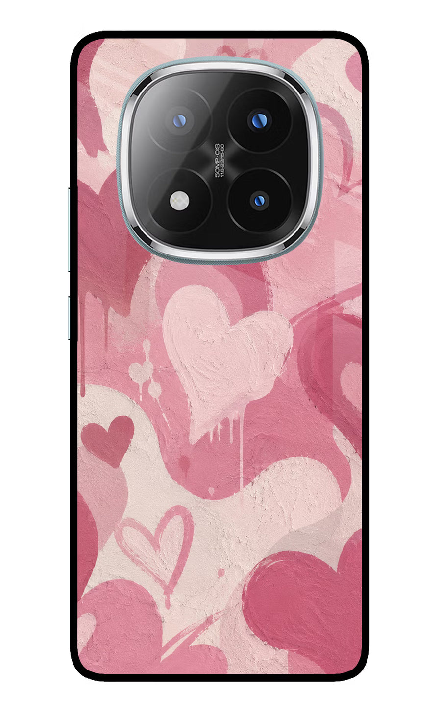 Hearty case Redmi Note 14 Pro Plus 5G Back Cover, Metal case