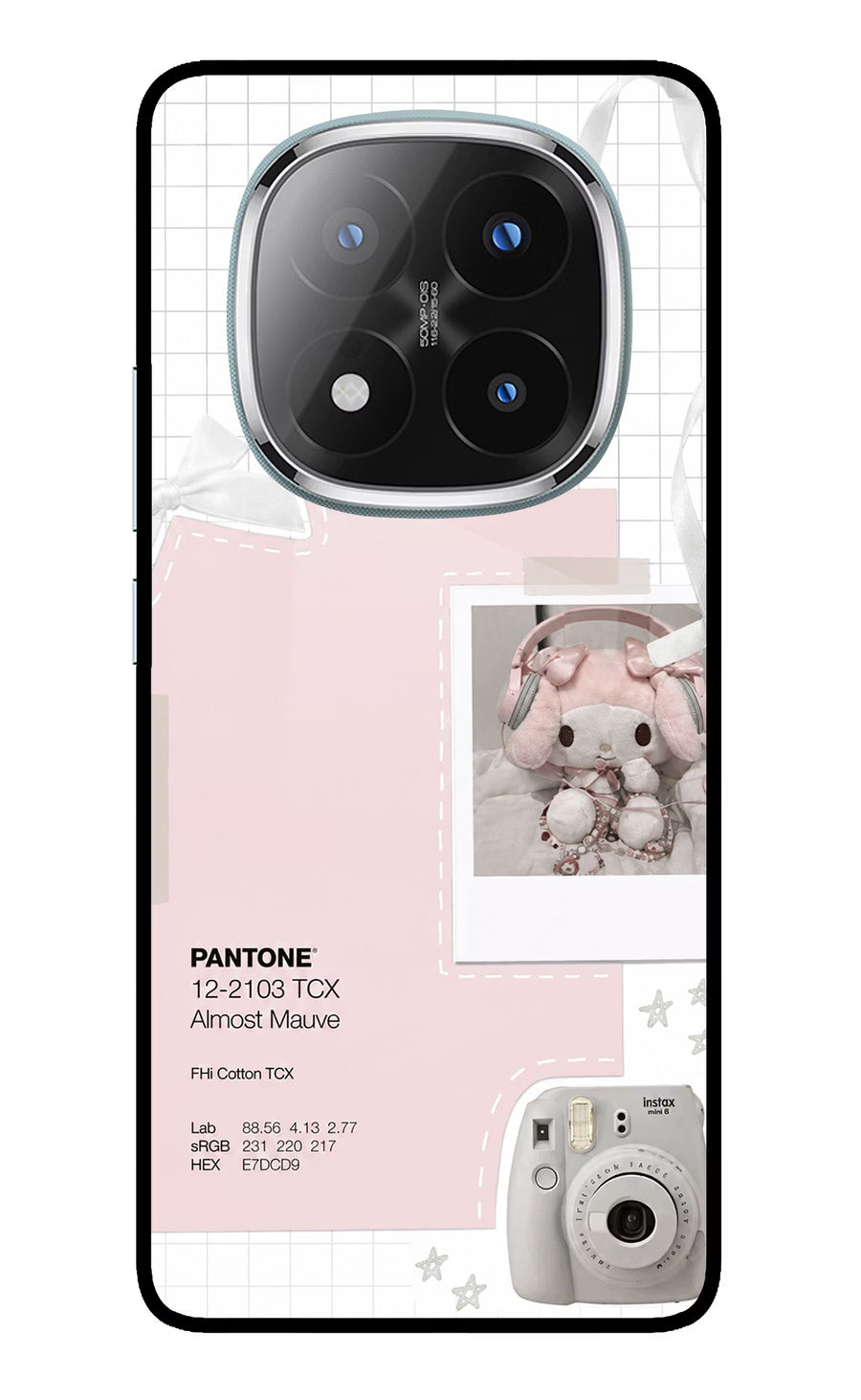 Pantone Asthetic Redmi Note 14 Pro Plus 5G Back Cover, Metal case