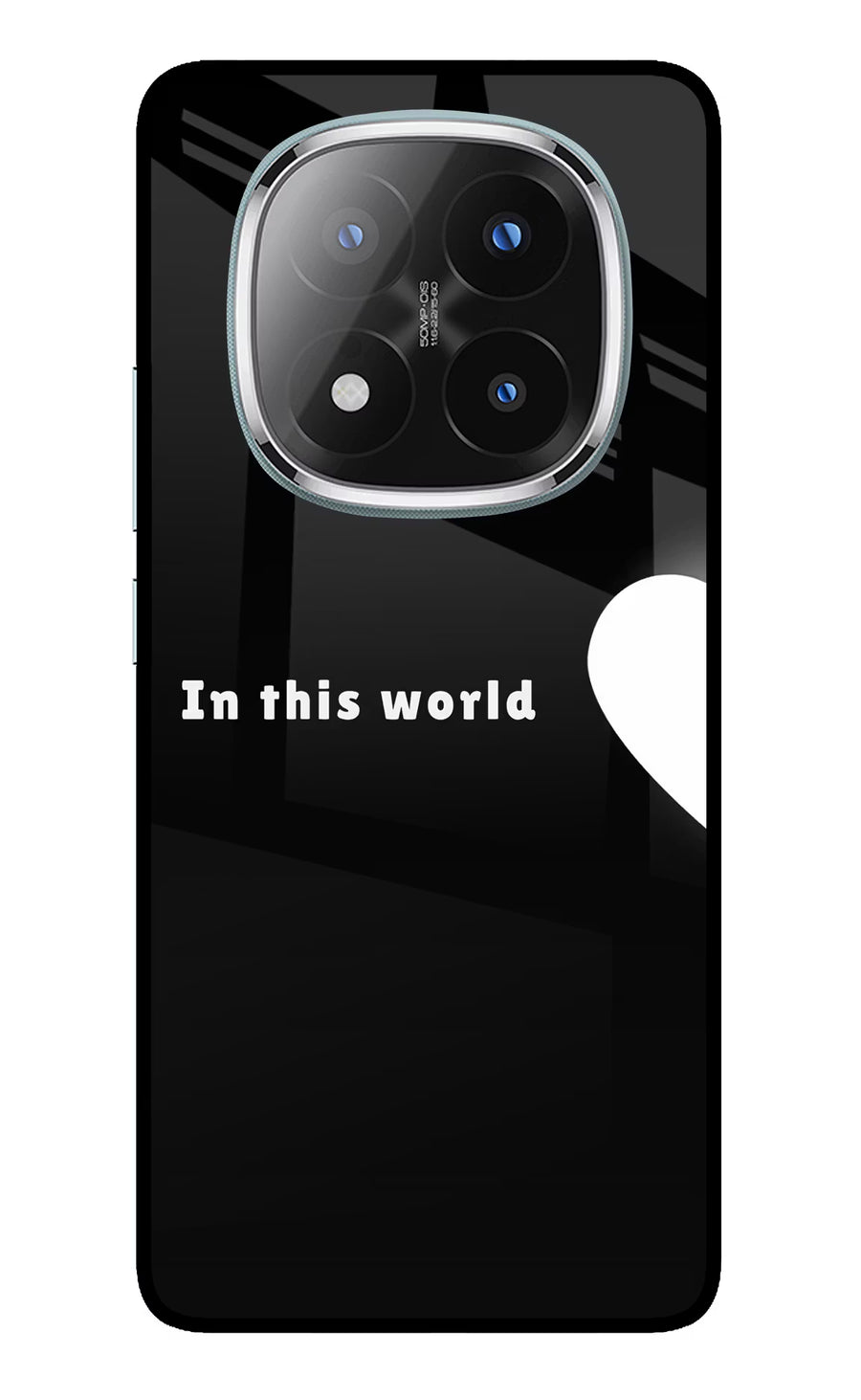This World Redmi Note 14 Pro Plus 5G Back Cover, Metal case