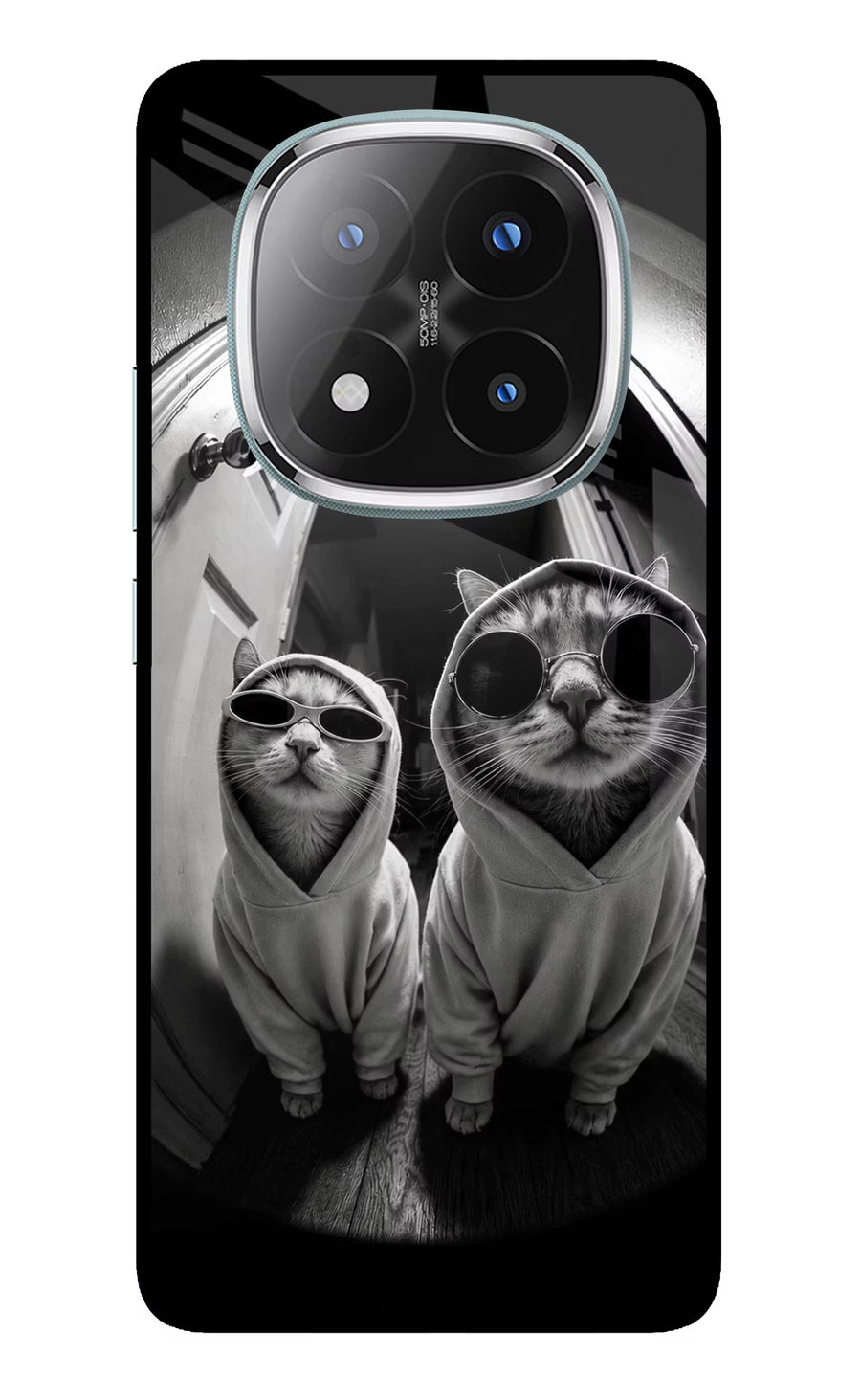 Hood Cats Redmi Note 14 Pro Plus 5G Back Cover, Metal case