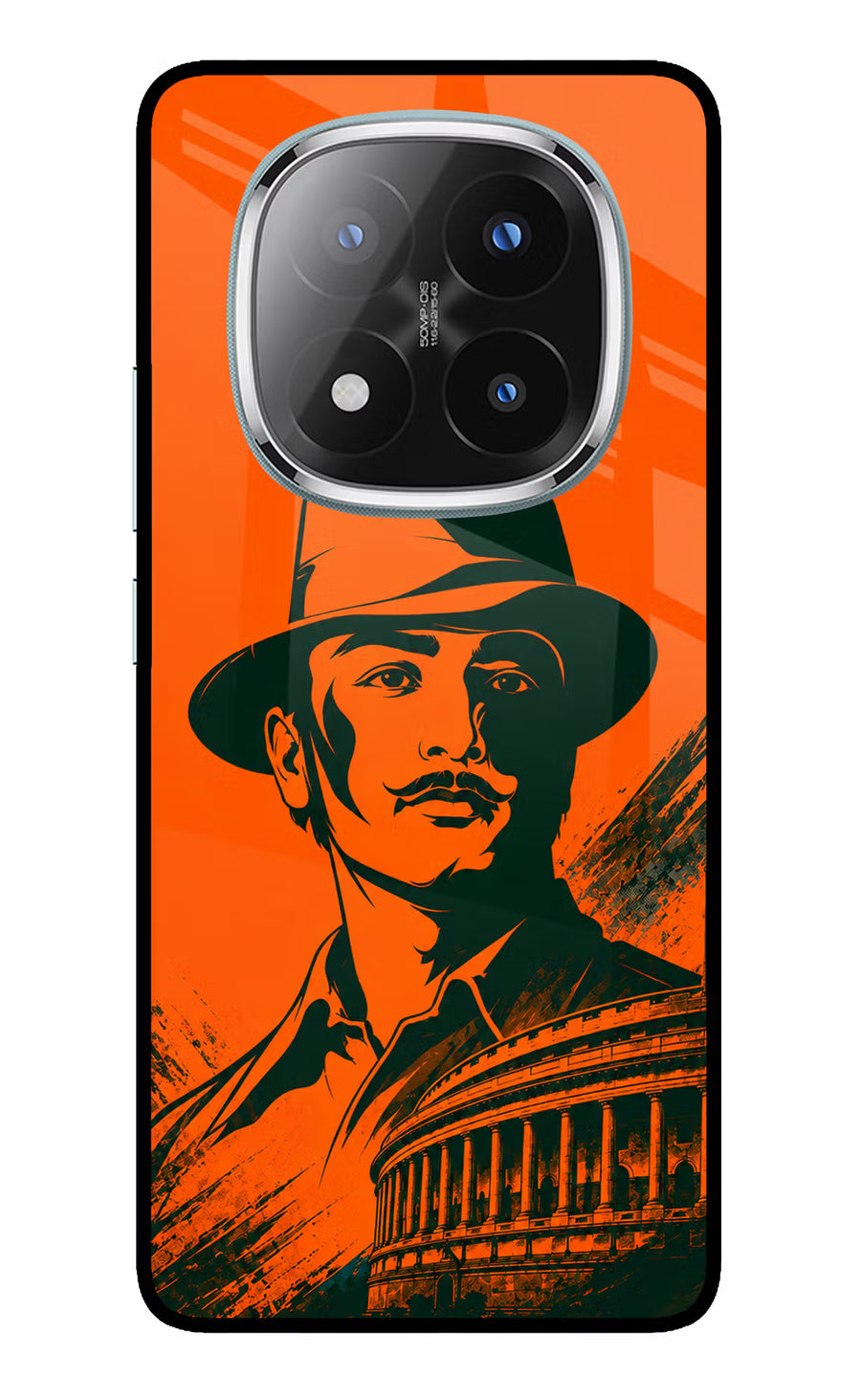 Bhagat Singh Legacy Redmi Note 14 Pro Plus 5G Back Cover, Metal case