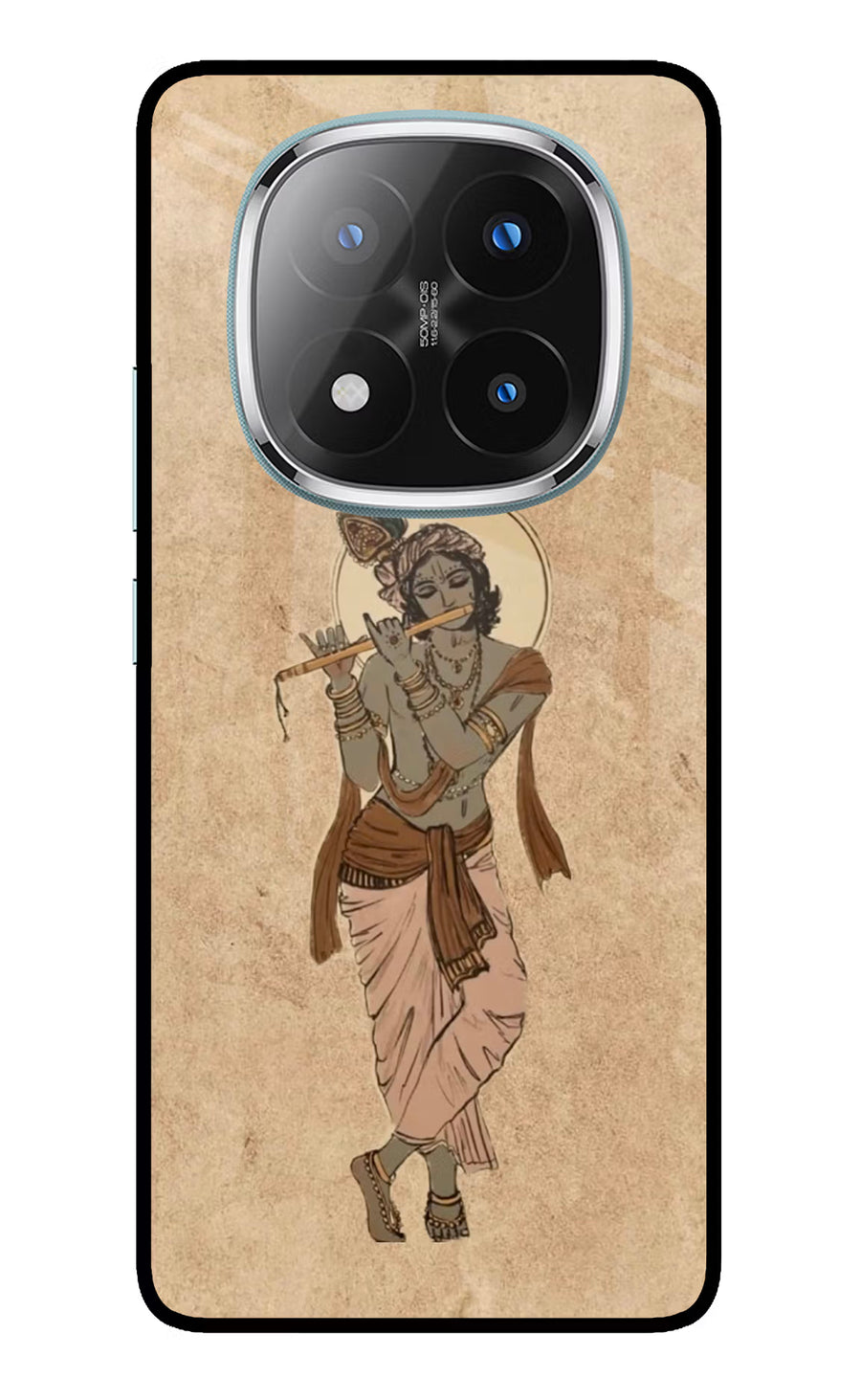 Krishna Redmi Note 14 Pro Plus 5G Back Cover, Metal case