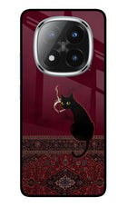 Midnight Cat Redmi Note 14 Pro Plus 5G Metal Case Back Cover by Casekaro