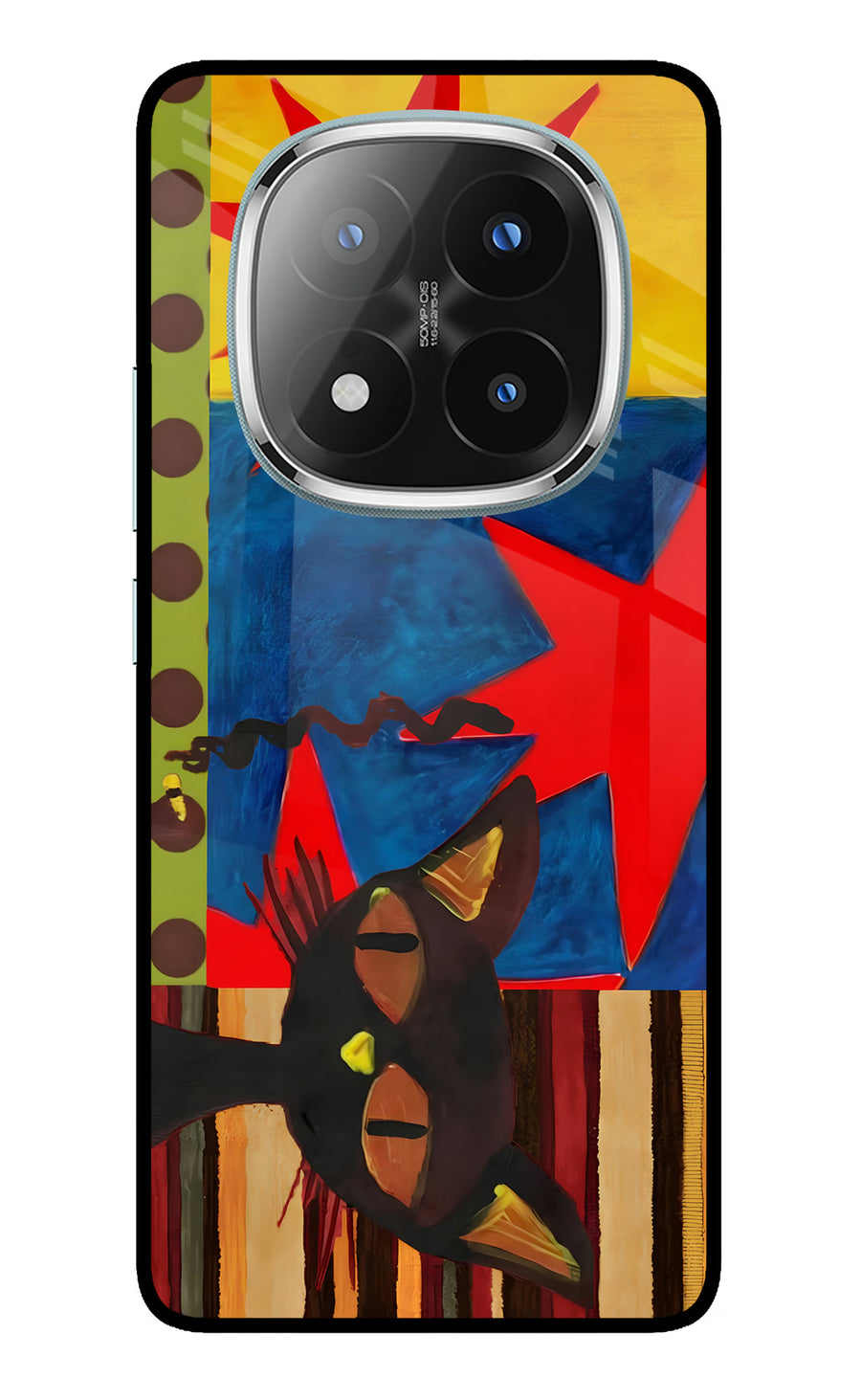 Pop Cat Redmi Note 14 Pro Plus 5G Back Cover, Metal case