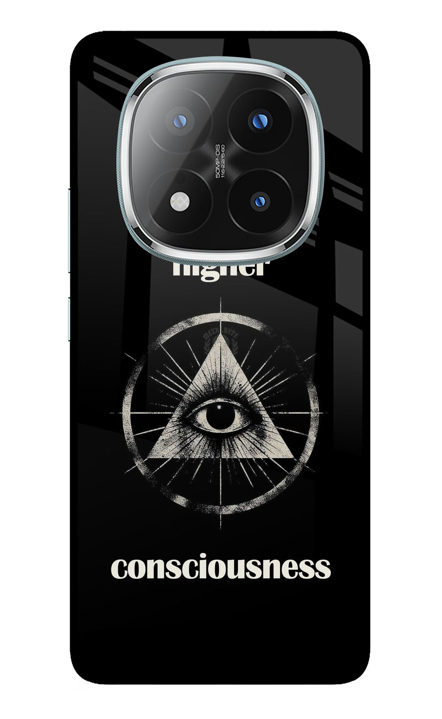 Illuminati Eye Redmi Note 14 Pro Plus 5G Back Cover, Metal case