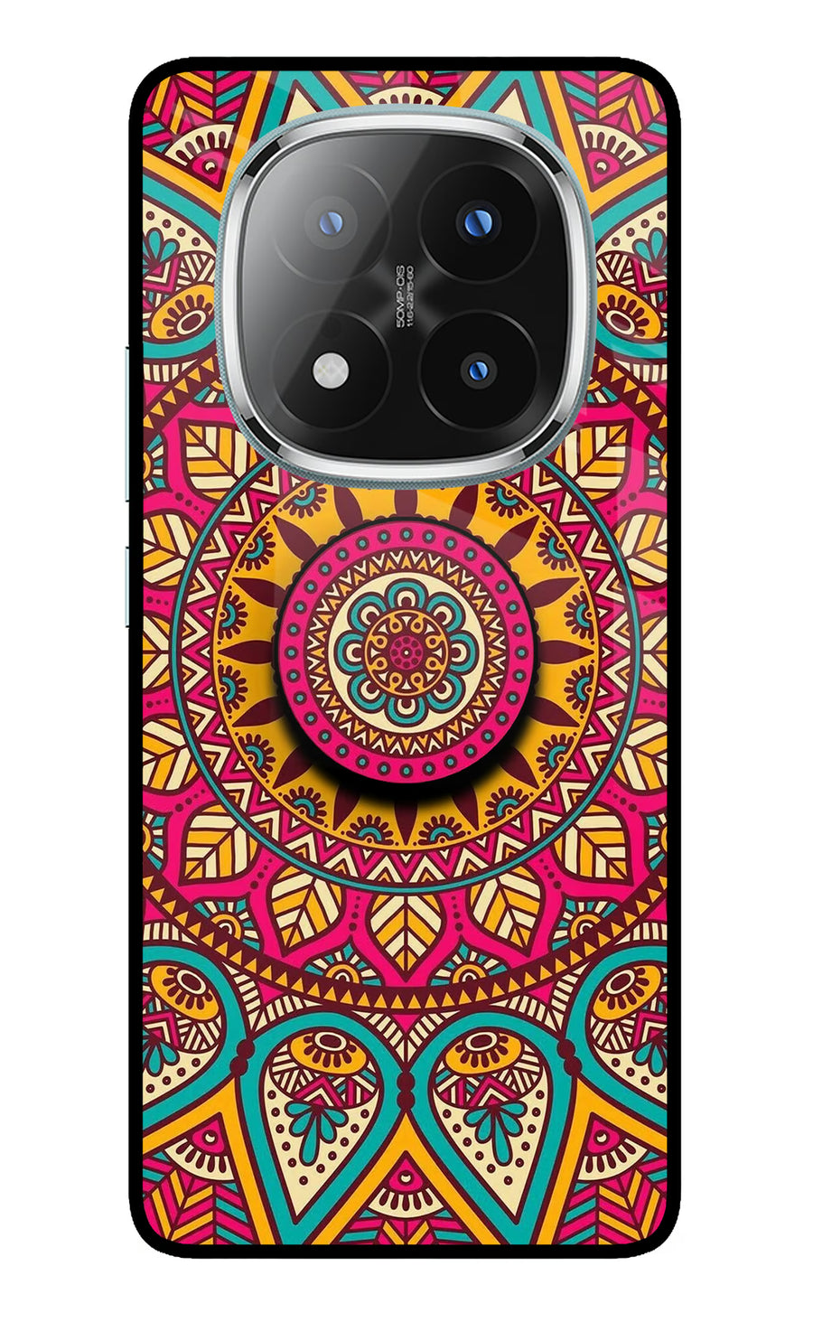 Mandala Redmi Note 14 Pro Plus 5G Pop Case, Metal case