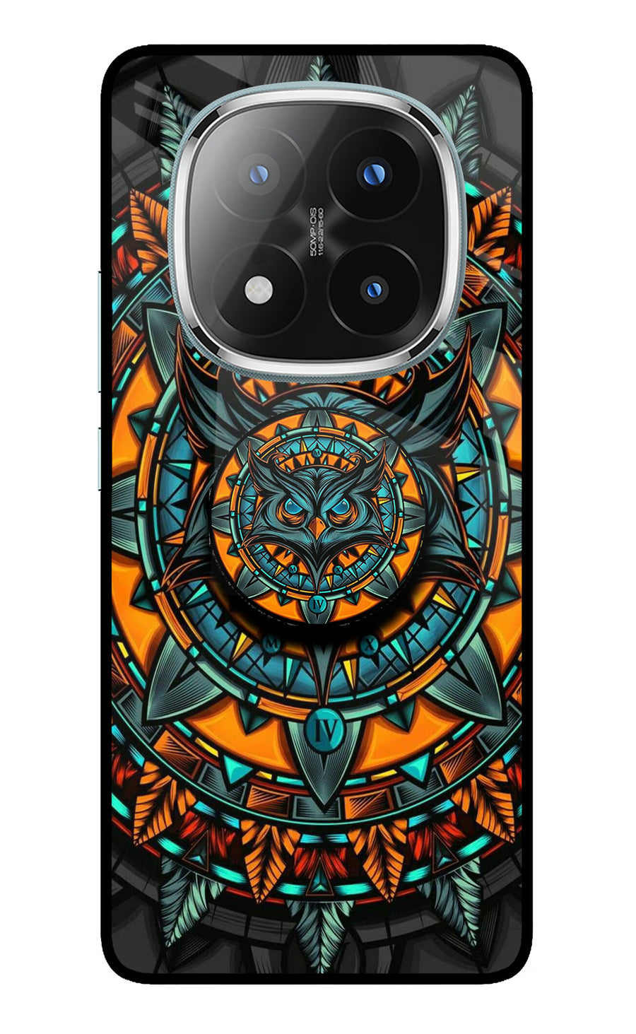 Angry Owl Redmi Note 14 Pro Plus 5G Pop Case, Metal case