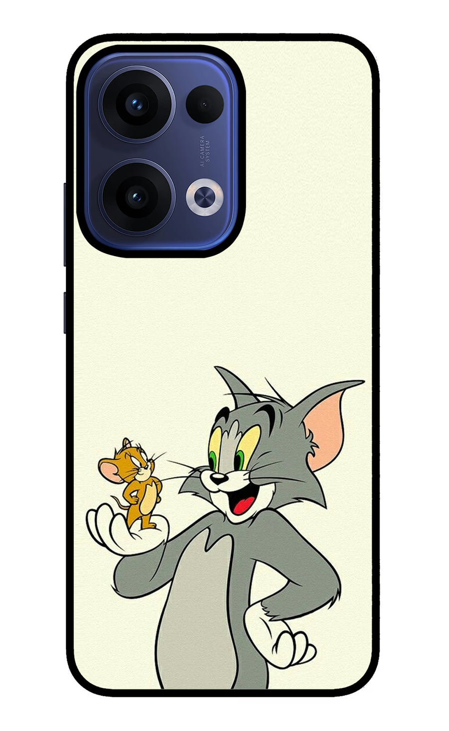 Tom & Jerry Oppo Reno13 5G Back Cover, Metal case