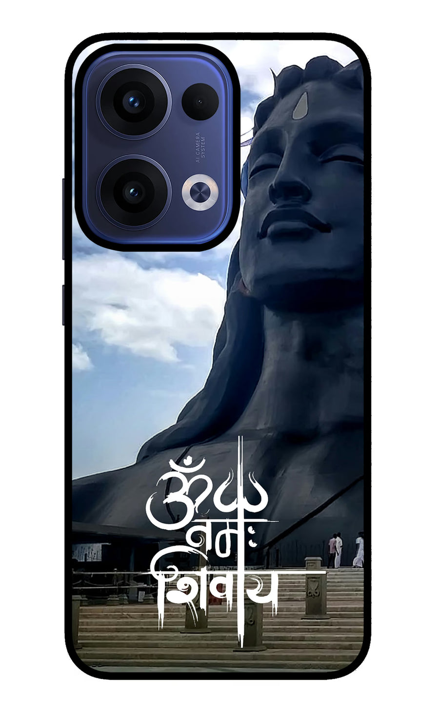 Om Namah Shivay Oppo Reno13 5G Back Cover, Metal case