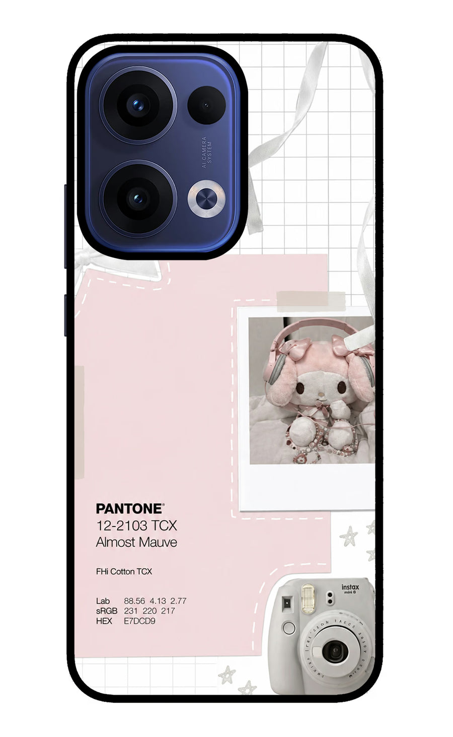 Pantone Asthetic Oppo Reno13 5G Back Cover, Metal case