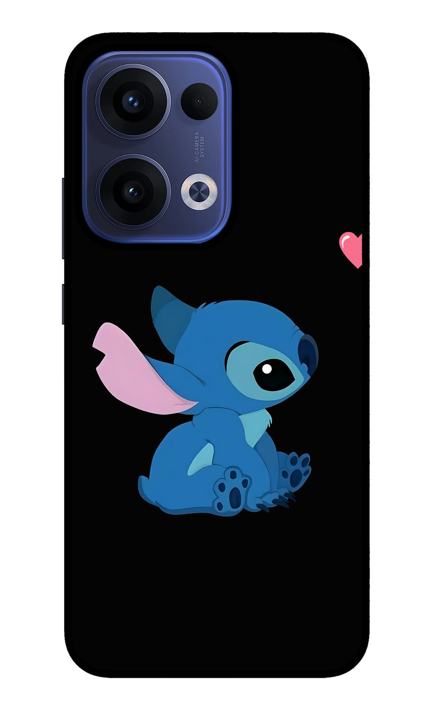 Stitch Crush Oppo Reno13 5G Back Cover, Metal case