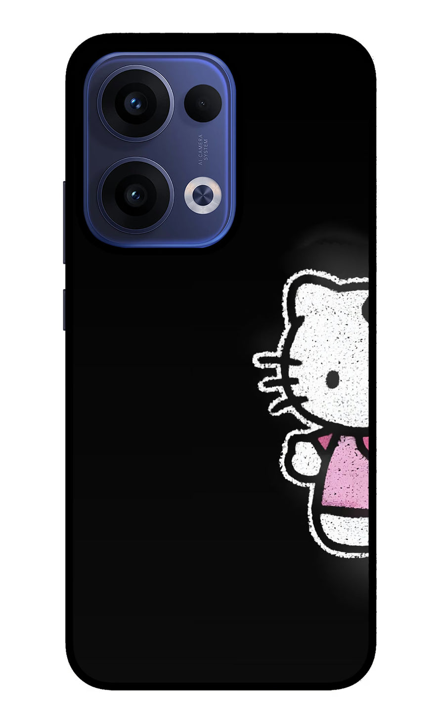Kitty Charm Oppo Reno13 5G Back Cover, Metal case