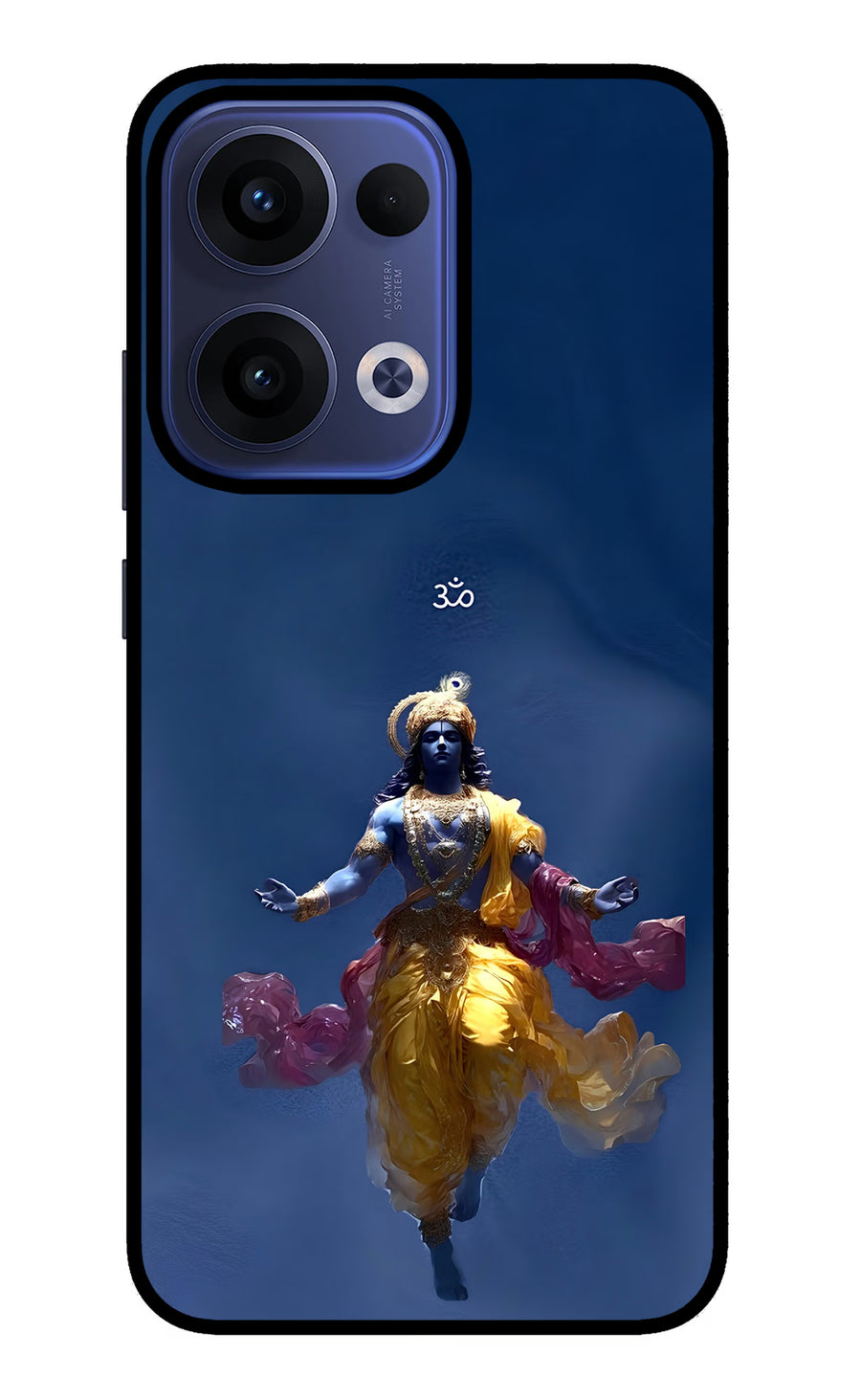 Cosmic Krishna Oppo Reno13 5G Back Cover, Metal case