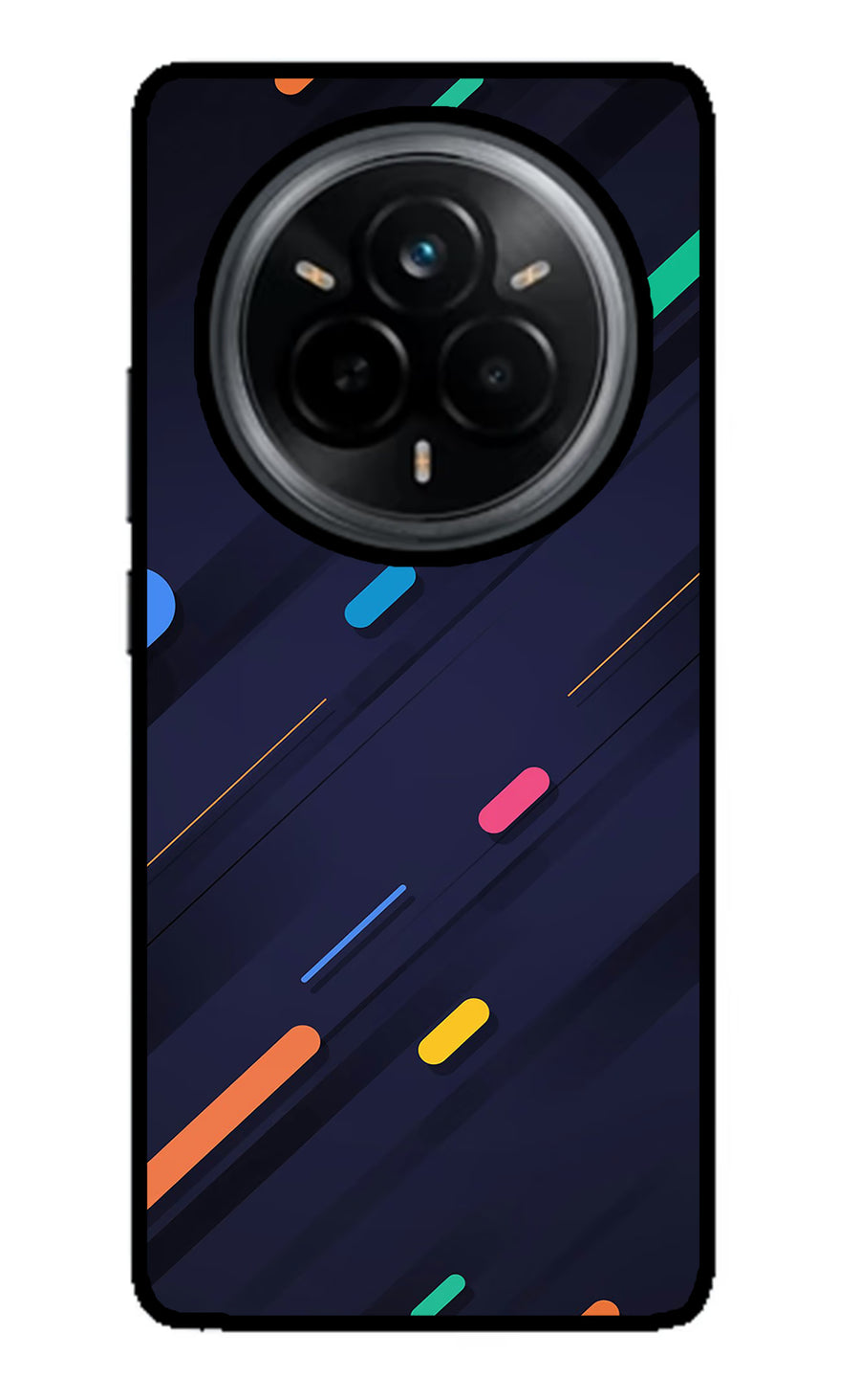 Abstract Design Realme 14 Pro 5G Back Cover, Metal case