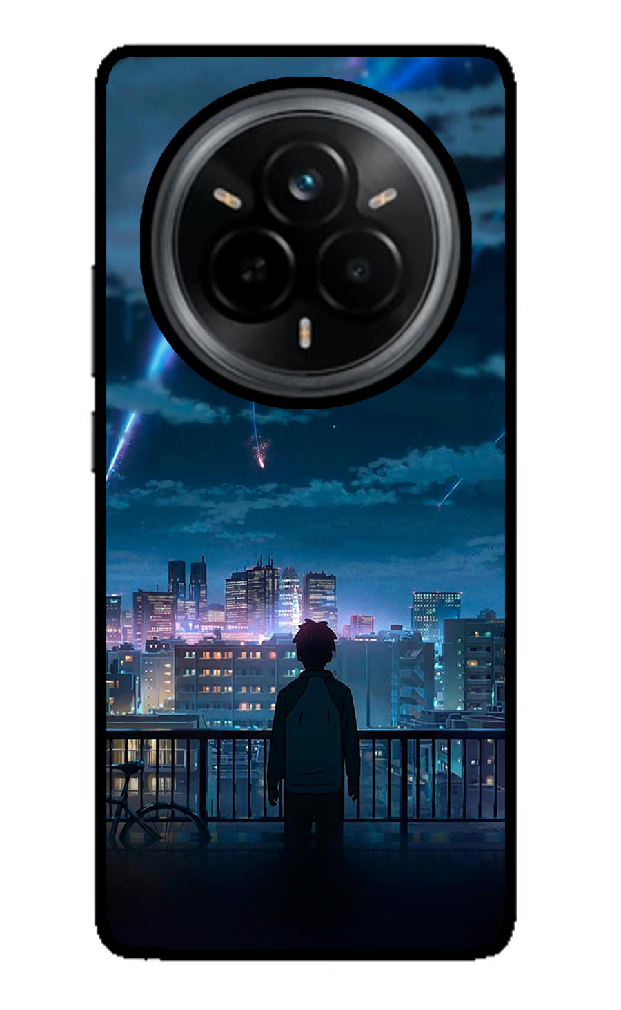 Anime Realme 14 Pro 5G Back Cover, Metal case