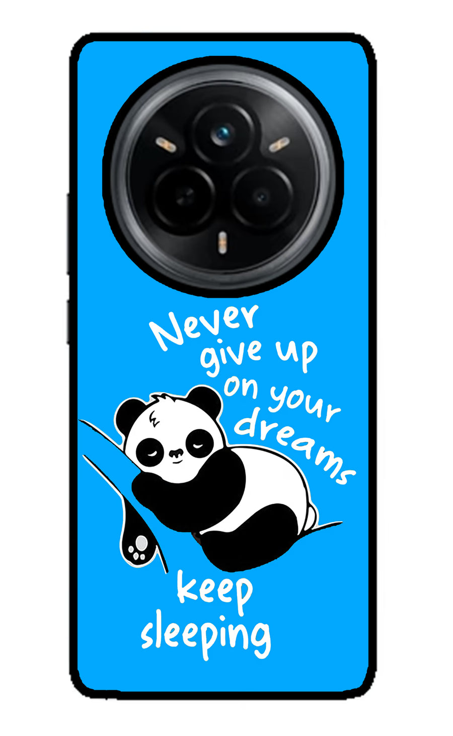 Keep Sleeping Realme 14 Pro 5G Back Cover, Metal case