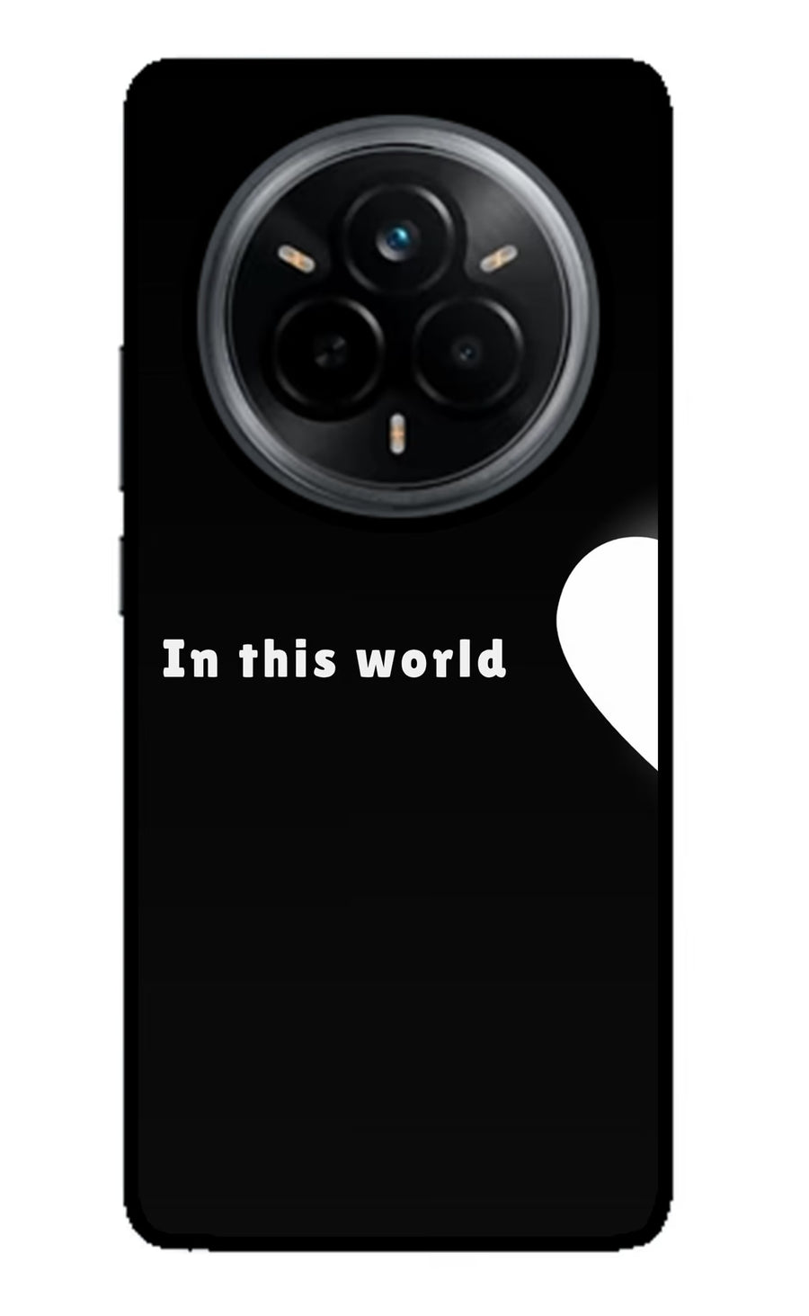 This World Realme 14 Pro 5G Back Cover, Metal case