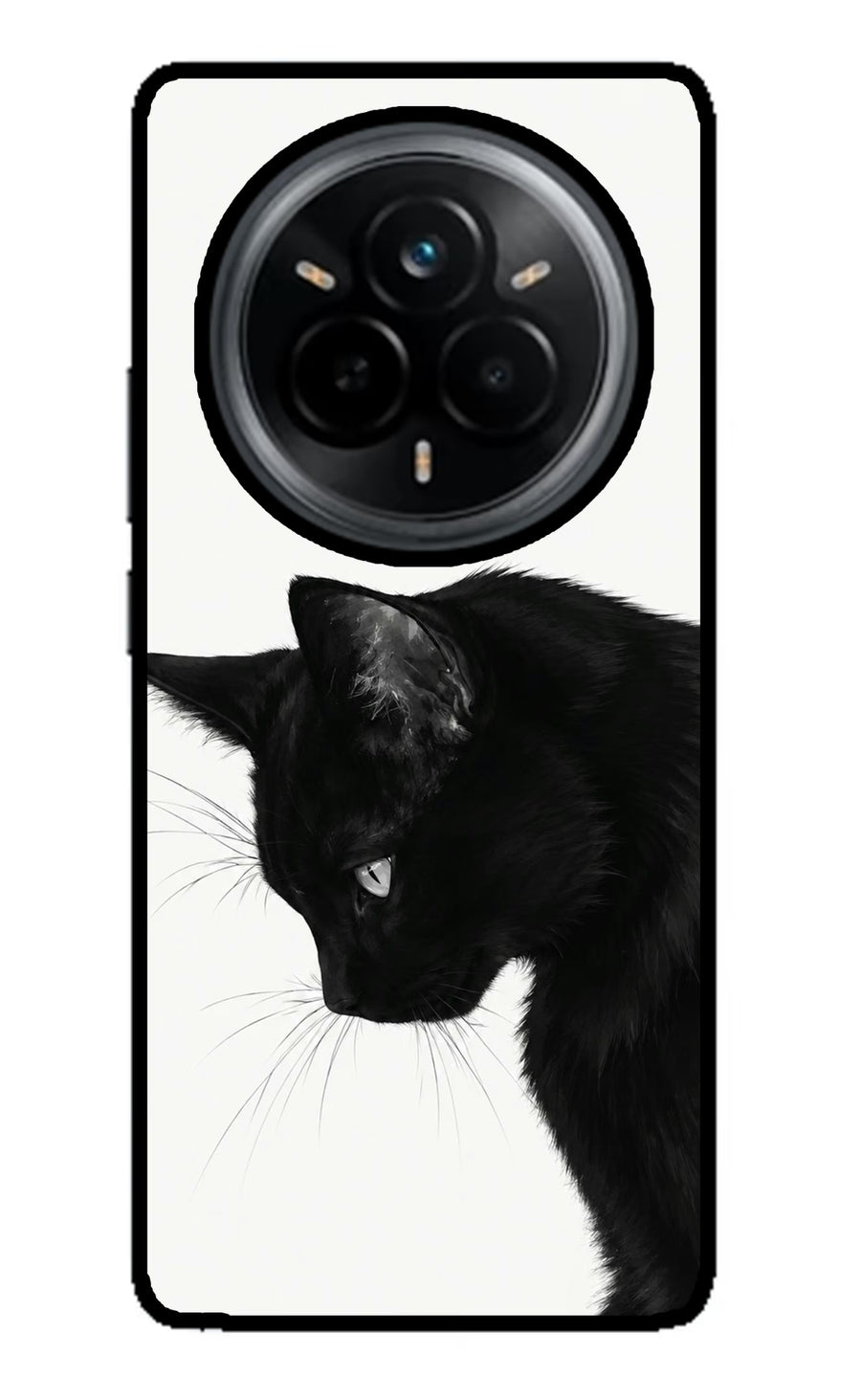 Shadow Gaze Realme 14 Pro 5G Back Cover, Metal case